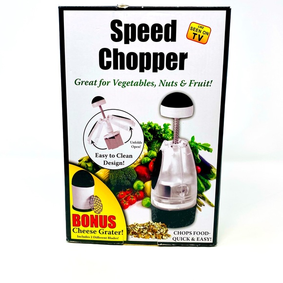 Speed Chopper with Bonus Cheese Grater - Picture 1 of 8